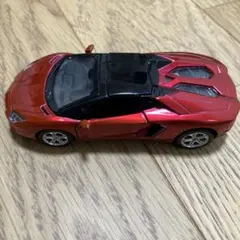 ランボルギーニ 赤 レッドミニカー プルバック 車 おもちゃ