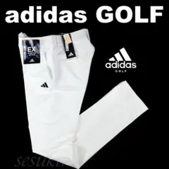 【M】定価12,650円 アディダス ゴルフ EX STRETCH パンツ 白