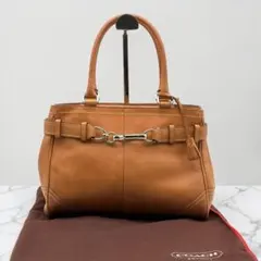美品✨Vintage Coach Handbag Leather Brown