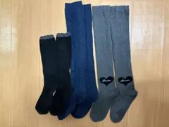 レディース ソックス 3足セット ハイソックスのサムネイル