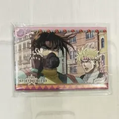 ジョジョワールド シーザーのシャボンルーレット スクエア缶バッジ ジョセフ