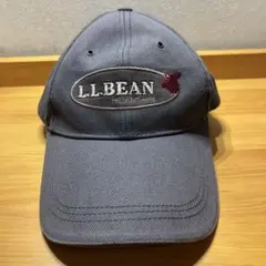 L.L.Bean エルエルビーン オーバルロゴ グレーキャップ フリーサイズ