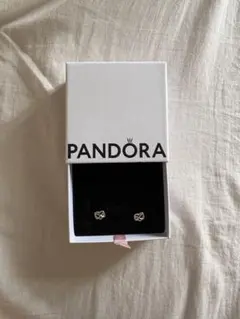 PANDORA インフィニティ ハート スタッドピアスセットのサムネイル
