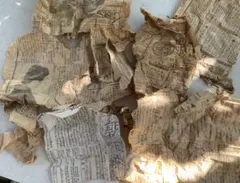 古新聞　切れ端