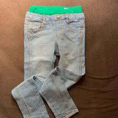 ストライプデニムパンツ130
