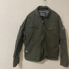 DICKIES オリーブグリーン ジップアップジャケット