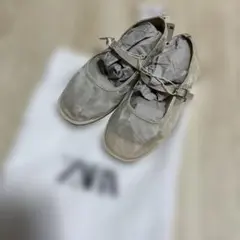 ZARA メッシュ ストラップシューズ 27のサムネイル
