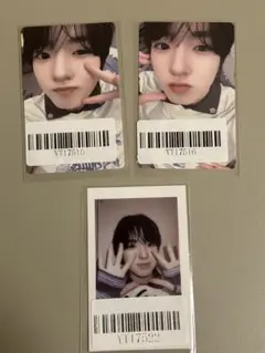 nct wish poppop kms上海サイン会 トレカ サクヤ 3枚