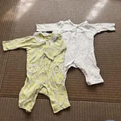 長袖ロンパース【70cm】　2点セット