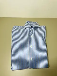 【鎌倉シャツ】スリムフィット ストライプシャツのサムネイル