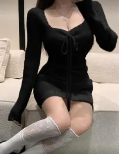 タイトミニワンピース