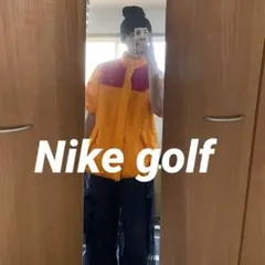 NIKE ナイロンジャケット ピンク オレンジ ダブルジップ 00s 90s