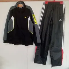 【美品】キッズジャージ 2着セット ナイキ アディダス ジャージ 上下セット