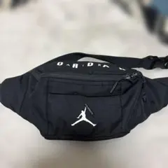 JORDAN ボディバッグ ウエストポーチ ブラック swag us dripのサムネイル