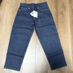 新品 MUJI Labo 無印良品 ジャパンデニムクロップドワイドパンツ27