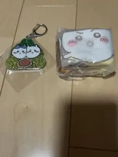 映画ちいかわ 人魚の島のひみつ ラメアクリルキーホルダー＆マルチタオル