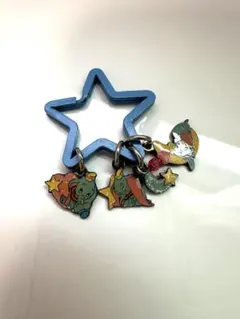 ダンボ　星型キーホルダー