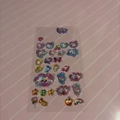 ボンボンドロップシール 平成女児 キャンディツインズ おすそわけ