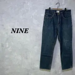 ナインルーラズライン デニムパンツ スタッズ スター L メンズ 4635