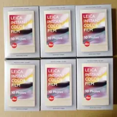 ライカ ゾフォート用 インスタント カラーフィルム ネオゴールド 6箱