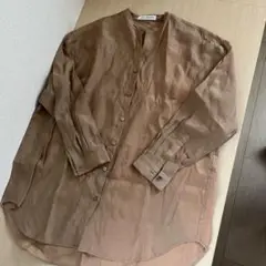 URBAN RESEARCH シアーオーバーシャツ　ベージュ