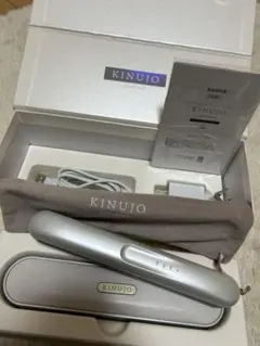 KINUJO コードレス ヘアアイロン ホワイト