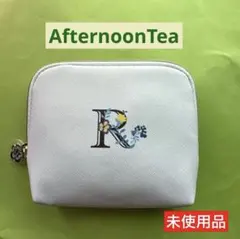 【AfternoonTea】イニシャルポーチ(ティッシュ入れ付き)♦︎未使用品のサムネイル