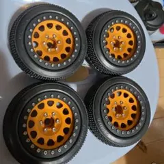 K*F様 【未使用に近い】RC クローラー用 1.9インチ 真鍮ホイール