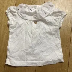 ファミリア 襟付きTシャツ 80 ホワイト