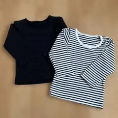 キッズ長袖シャツ ２点セット