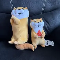 可愛い嘘のカワウソ ぬいぐるみ 2体セット