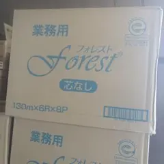 포레스트 코어리스 화장지, 6 롤 x 8 개