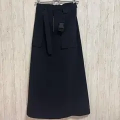 【期間限定出品】Soffitto メルローズ ベルト付ナイロンスカート