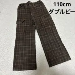 110cm 男の子 長ズボン ボトムス ウエストゴム ミキハウス ダブルビー
