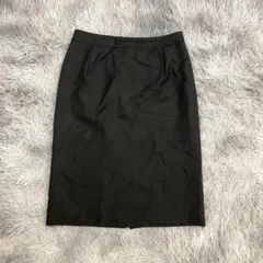 『CORDIER』コルディア　ミモレ丈タイトスカート　ロング　シルク混　ワールドのサムネイル