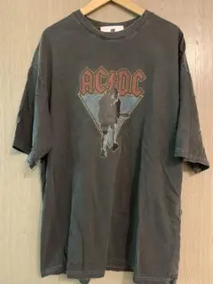 USA企画 AC/DC ブラック ゆるだぼカットソー - メルカリ