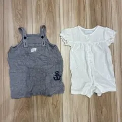 bebe reduction ロンパース 2点セット 70cmのサムネイル