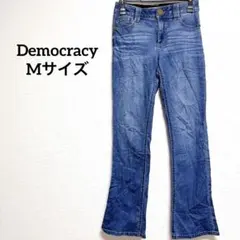 【M】 Democracy ブーツカット デニム ブルー ジーンズ パンツ 古着