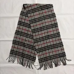 マフラー　バーバリー　カシミヤ100% 英国製