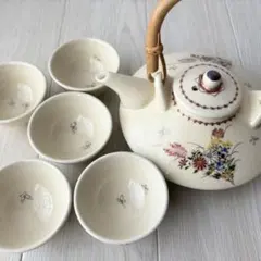 薩摩焼 沈壽官窯 千代香 酒器 急須 猪口 お屠蘇セット