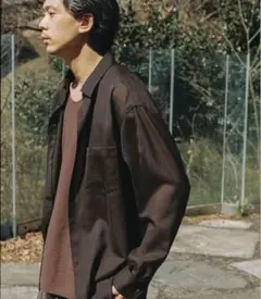LIDNM/WOOL SHEER MICRO CHECK SHIRT