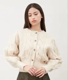 2026年最新】釦ショート丈ニットカーディガン mila owenの人気アイテム