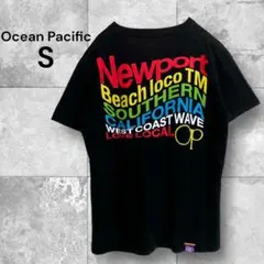 Ocean Pacific オーシャンパシフィック サーフTシャツ S 黒のサムネイル