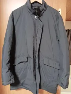 SIMPLE LIFE ブラックダウンジャケット LLサイズ