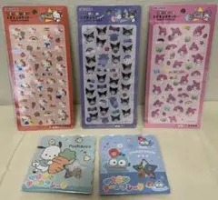 正規品 サンリオ エポキシステッカー おはじきシール ぷっくりシール クロミ