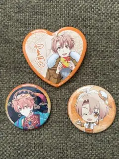 和泉三月　缶バッジセット