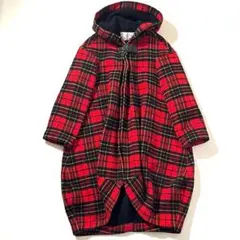 25-26aw コムデギャルソン タータンチェック コブパーカー ジップ