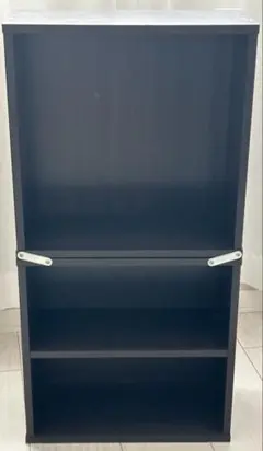 【sale】薄型カラーボックス奥行約17㎝　ダークブラウン