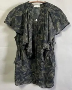 最終価格！！フレイアイディー ラッフルスリーブブラウス　フリル　超美品　格安★