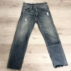 Levi's 503 ダメージ加工　ストレートワイドデニム W34 Y2K